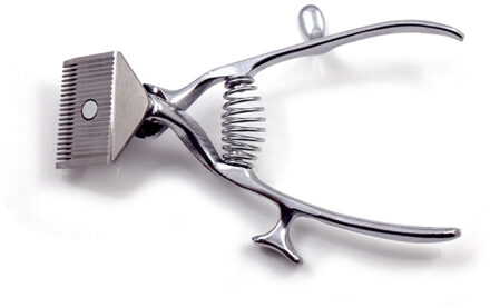 2022 Draagbare Hand Handleiding Tondeuse Tondeuse Cutter Rvs Kapper Haar Schaar Tool Voor Mannen Haarverzorging