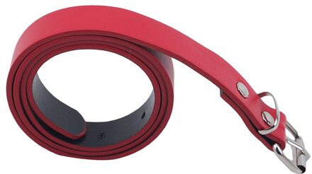 2022 Kinderen Pu Lederen Riemen Candy Kids Jongens Meisjes Riem Kind Tailleband Classic Kleur Leisure Taille Band Simple Alle-wedstrijd rood