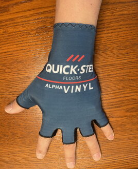 2022 Quick Step Team Een Paar Fietsen Fiets Half Vinger Handschoenen Fiets Gel Handschoen Maat: M-XL 2022 team / Xl