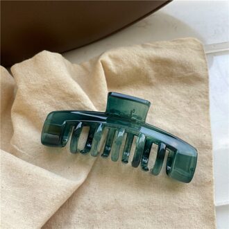 2022 Retro Lente Zomer Candy Kleur Acryl Geometrische Effen Kleur Clip Haarspeld Meisje Commuter Haar Accessoires