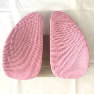 2022 Zomer Auto Met Comfortabel En Ademend Ergonomische Rugleuning Auto Dubbele Back Pad roze