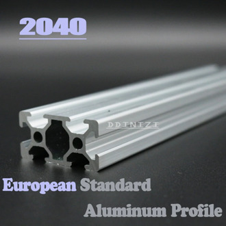 2040 European Standard Anodized Linear Rail Aluminum Profile Extrusion 2040 for DIY 3D printer CNC Corner Brackets