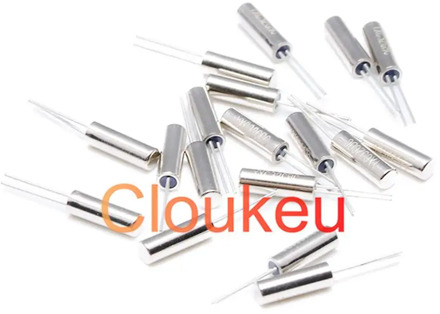 206 2*6mm Round Passive crystal oscillator 32K 32.768K 60K 75K 76.8K 77.503K 100KHz 6M 6.7458M 7.3728MHz