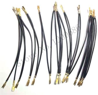 20AWG 12Cm Uit Elkaar 2.8Mm 30 Daisy Geketend 110 Quick Connectors Kabelboom Arcade Drukknop Micro Switch grond Draad