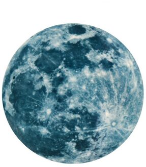 20Cm 3d Grote Maan Tl Muursticker Beweegbare Gloeiende Stickers In Het Donker Creatieve Stickers Muur decor 12CM