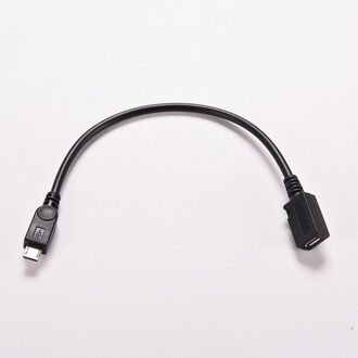 20Cm M/F Voor Micro Usb 2.0 Type B Man-vrouw Extension Oplaadkabel Cord Kabel Draad extender