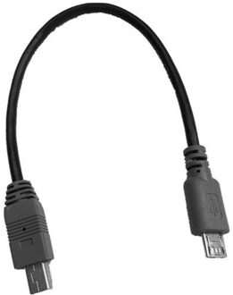 20Cm Micro Usb Naar Mini Usb Otg Kabel Male Naar Male Converter Adapter Data Opladen Mini 5-Pin usb Verlengkabel