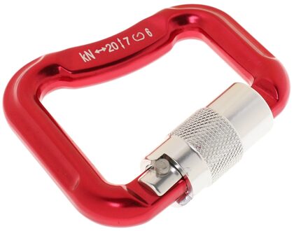 20KN Aluminium Self Locking Karabijnhaak Voor Paragliding Harnas
