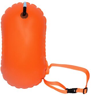 20L Opblaasbare Open Zwemmen Boei Tow Float Dry Bag Dubbele Air Bag Met Taille Riem Voor Zwemmen Water Sport Opslag veiligheid Zak