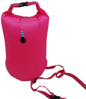 20L Open Water Zwemmen Boei Ultralight Veiligheid Float Zwemmen Tas Voor Zwemmers Triatleten Snorkelers Surfers roze