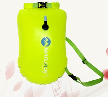 20L Thicken Pvc Waterdichte Gear Bags Outdoor Sport Opblaasbare Zak Boei Voor Varen Kajakken Vissen Rafting Zwemmen Camping Re geel