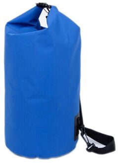20L Waterdichte Dry Bag Met Schouderband Voor Outdoor (Rood) blauw