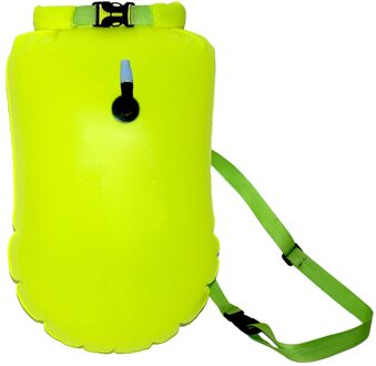 20L Zwemmen Boei Opslag Dry Bag Waterdichte Opblaasbare Water Sport Training Kajakkers Veiligheid Float Met Taille Riem Duiken Pvc geel