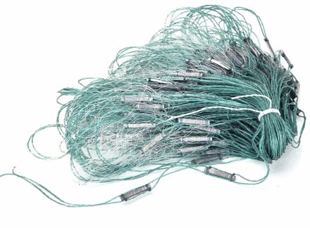 20M 3 Lagen Monofilament Kieuw Visnet Met Float Vis Val Rede De Pesca Vissen Tools