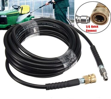 20M Hogedrukreiniger Slang Buis 1/4 Quick Connect Auto Wasmachine Reinigen Slang
