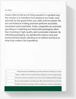 20ml case + parfum refill green Veelkleurig - One size