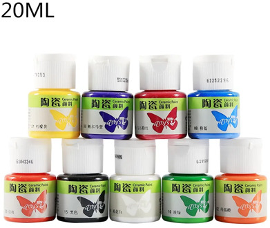 20ml ceramic pigment waterproof acrylic paint ceramic hand-painted hook line pen hand-painted DIY ceramic ware watercolor paint