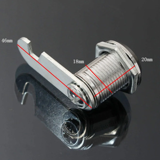 20Mm Veilig Cam Lock Pinball Arcade Machine Deur Kast Toolbox Lade + 2Key Voor Filing Mailbox Ladekast