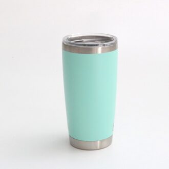 20oz Tumbler Deksel Reizen Mok Dubbele Wand Vacuüm Geïsoleerde-18/8 Rvs Thermos Water Fles groen