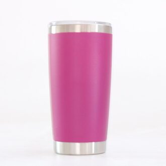 20oz Tumbler Deksel Reizen Mok Dubbele Wand Vacuüm Geïsoleerde-18/8 Rvs Thermos Water Fles paars