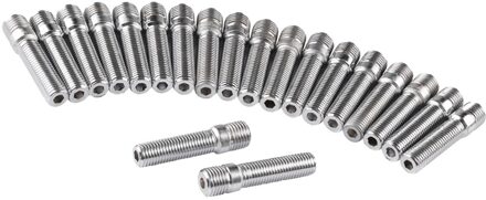 20Pc M14x1.5 M12x1.5 58Mm Uitgebreide Wielmoeren Bouten Schroef Converision Adapter