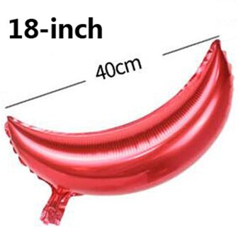 20pcs 10 inch/18 inch Cartoon Maan Vormige Aluminium folie Ballon Kinderen birthday party wedding decor supplies 10duim