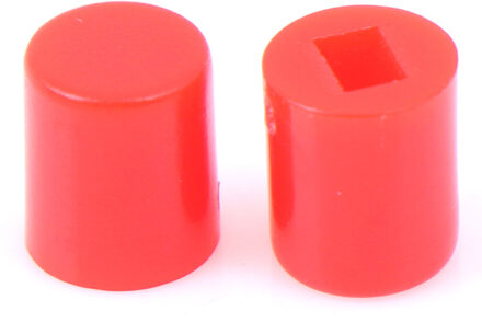 20Pcs 10 Mm Drukknop Cap Geldt Voor 5.8*5.8 7*7 8*8 8.5*8.5 Switch Tactile Button Caps Plastic Cap Hoed