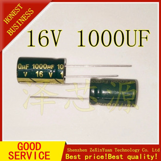 20PCS 16V 1000UF Capacitance