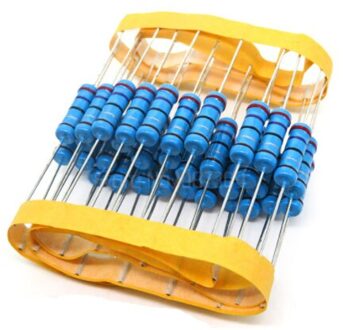 20Pcs 2W Metal Film Weerstand 1% 120 Ohm 2W 1% 120R 2W Metal Film Weerstand