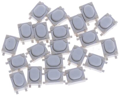 20Pcs 3*4*2.5Mm Smd Tact Switch 4 Pin Touch Micro Switch Push Button Switches WT1