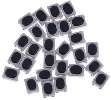 20Pcs 3*4*2.5Mm Smd Tact Switch 4 Pin Touch Micro Switch Push Button Switches zwart