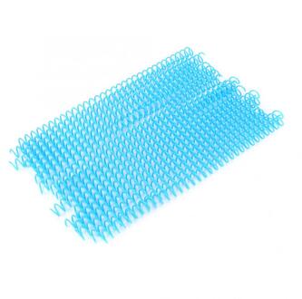 20pcs 30 Hole losbladige Plastic Binding Ring Lente Spiraal Ringen voor A4 Papier blauw 13mm