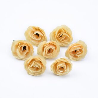 20pcs 3CM MINI Rozen bruiloft bruids accessoires klaring home decor accessoires kerst krans kunstbloemen 8