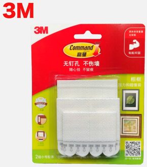 20pcs 3M Command Schade-Gratis Foto & Frame Opknoping Strips Muursticker Commando Haak Value Pack