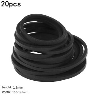20Pcs 40-65/75-100/110-145Mm Mix Cassette Tape Machine Vierkante Riem Universele G99B