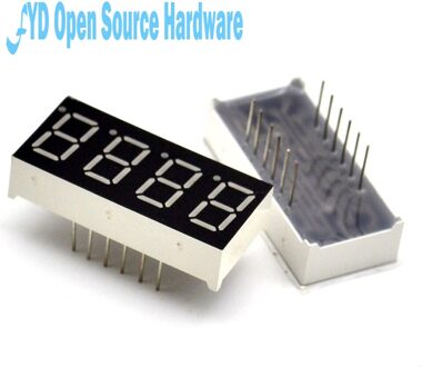 20Pcs 4bit 4 Bit Common Anode Positieve Digitale Buis 0.56 "0.56in. Rode Led Digit 7 Segment