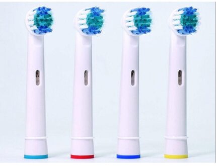 20Pcs/4Pcs Vervangende Opzetborstels Elektrische Borstel Fit Voor Oral B Braun Modellen Power Triumph Precision Clean 4stk