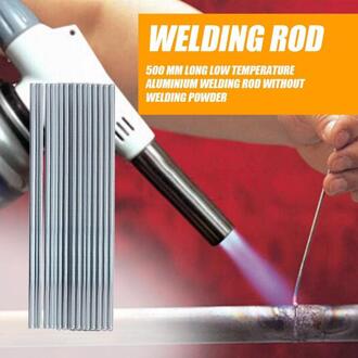 20Pcs 500Mm Lage Temperatuur Aluminium Lassen Levert Stalen Solderen Lassen Super Elektroden Melt Sticks Rod Sticks 10stk
