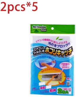 20Pcs Airconditioner Filter Papers Netto Reiniging Zuivering Airconditioner Onderdelen Luchtreiniger Stof Filter 2stk 5