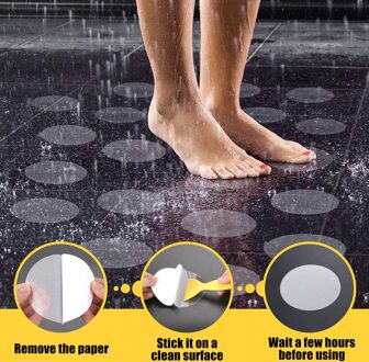 20Pcs Anti-Slip Sticker Voor Veiligheid In Bad En Douche Transparante Bad Antislip Veiligheid Strips Mat Voor bad Douche Trap Vloer