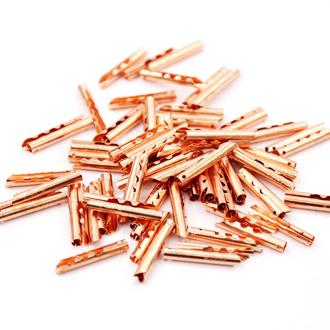 20pcs Bronze copper BFA 4mm Z-Type Banana Plug Speaker Cable Connector