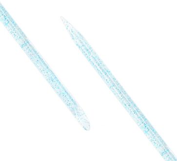 20Pcs Crystal Sticks Voor Nail Art Cuticle Pusher Double End Cuticle Verwijder Tool Vorken Voor Nagels Manicure Gereedschap blauw