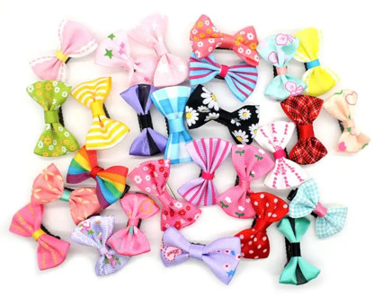 20Pcs Cute Children Hair Clip Bebes Accessories Newborn Headwear Baby Ribbon Bow Kids Baby Girls Hairpins Full Cover Clips