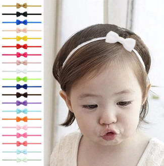 20Pcs Cute Kids Girl Baby Ribbon Toddler Flower Bow Headband Hair Band Headwear