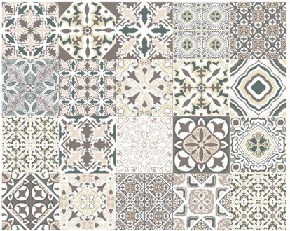 20Pcs Dik Zelfklevende Diagonaal Tegel Floor Stickers Muurtattoo Waterdicht Contact Papier Kunst Diy Huis Decor Muurschildering Film ET105 15X15cm