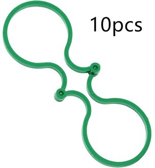 20Pcs Fastener Kas Beugel Pole Vaste Klem Planten Bloem Zaailing Stem Ondersteuning Plant Enten Stakes Connector Clip as tonen