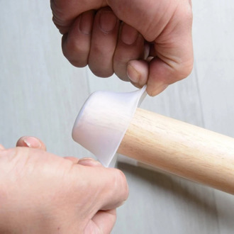 20pcs Furniture Leg Protection Cover Table Feet Pad Floor Protector Table Chair Leg Silicone Cap Pad Plastic