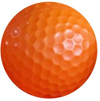 20Pcs Golfbal Spons Bal Pu Schuim Bal Indoor Oefening Pu Speelgoed Bal Golfbal Soft Indoor Practice Veiligheid elastische Bal 4 Kleur oranje
