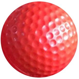 20Pcs Golfbal Spons Bal Pu Schuim Bal Indoor Oefening Pu Speelgoed Bal Golfbal Soft Indoor Practice Veiligheid elastische Bal 4 Kleur rood