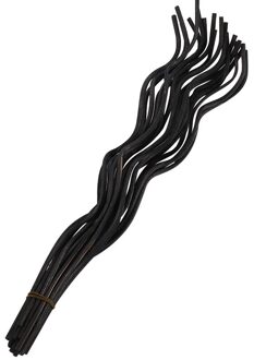 20Pcs Golvend Aroma Rotan Stokken Riet Diffuser Sticks Prachtige Diffuser Rotan Home Office Portable Plantaardige Geur Craft zwart